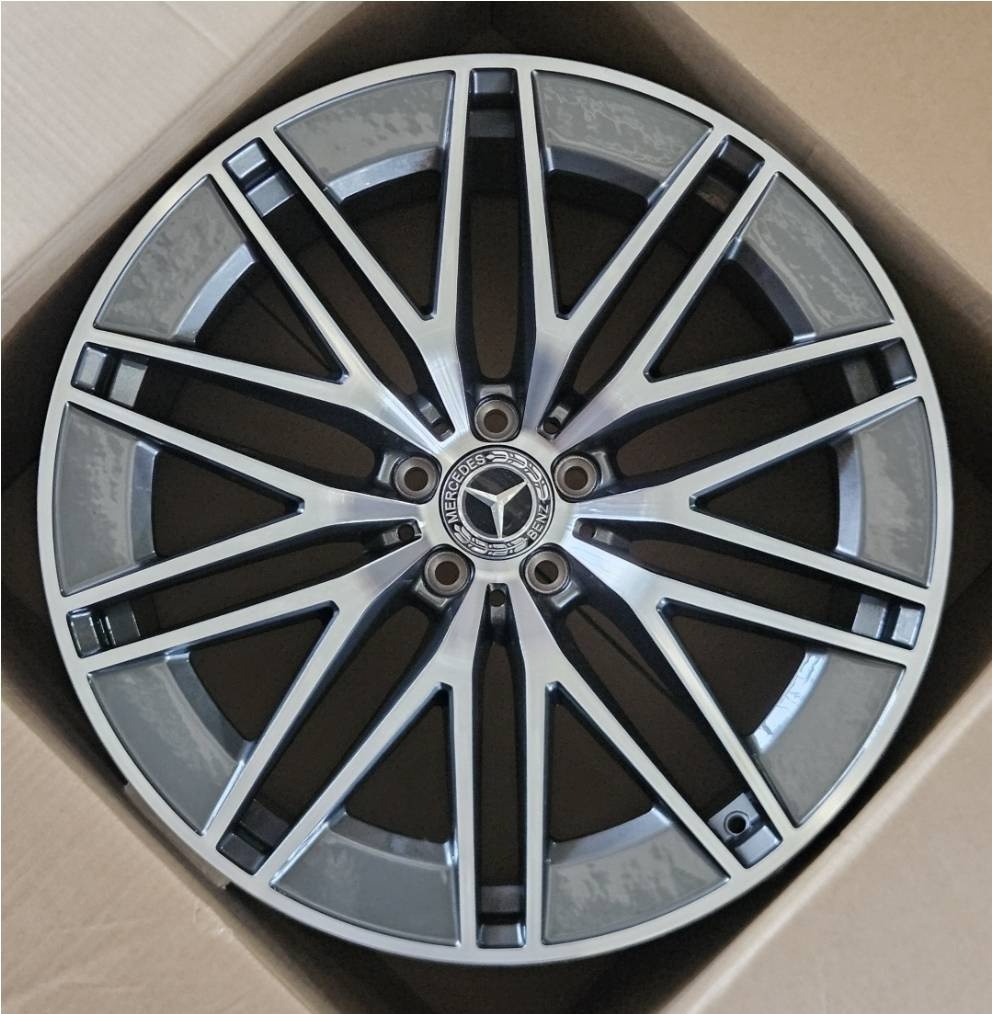 Mercedes-Benz 164 10/11x21/5x112 D66.6 ET51.45 4 диска черный, серебристый