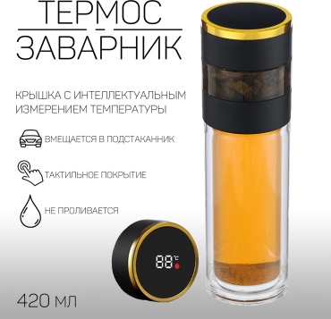 Классический термос Мастер К 99335055 420 л прозрачный