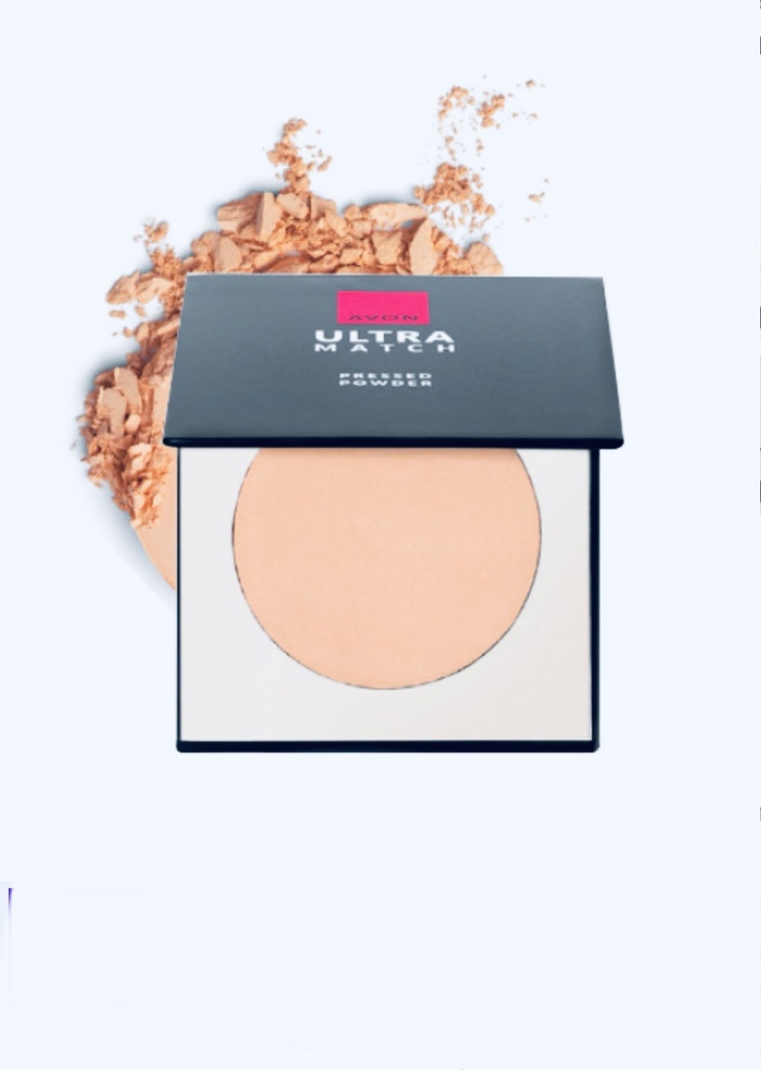 Пудра Avon Ultra Match Pressed Powder сухая N21 Neutral Light светло-бежевый