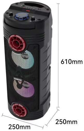 Портативная колонка SinG-e ZQS6208 черный