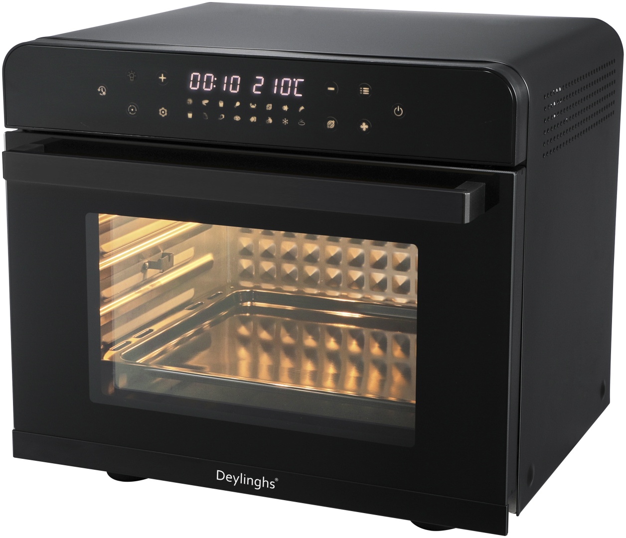 Аэрогриль Deylinghs HD-36L01 черный