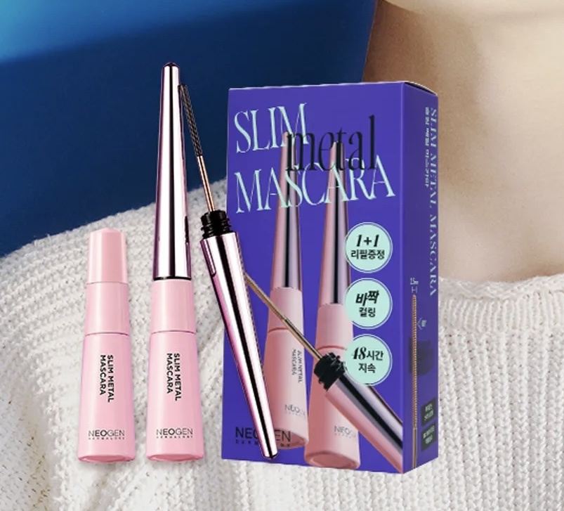 Тушь для ресниц Neogen Slim Metal Mascara подкручивающая черный
