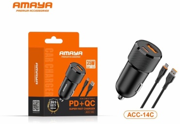 AMAYA ACC-14C USB Type-C 35 Вт черный