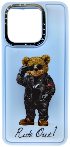 Чехол для Xiaomi Redmi 12C, C55, Redmi 11A фиолетовый