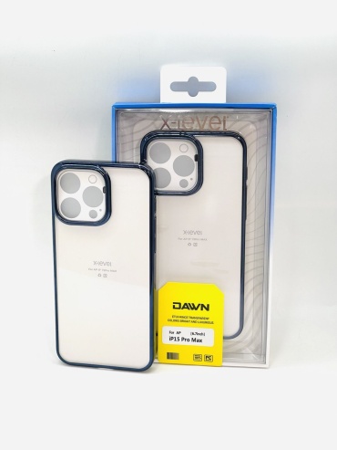 Чехол X-LEVEL для Apple iPhone 15 Pro Max синий