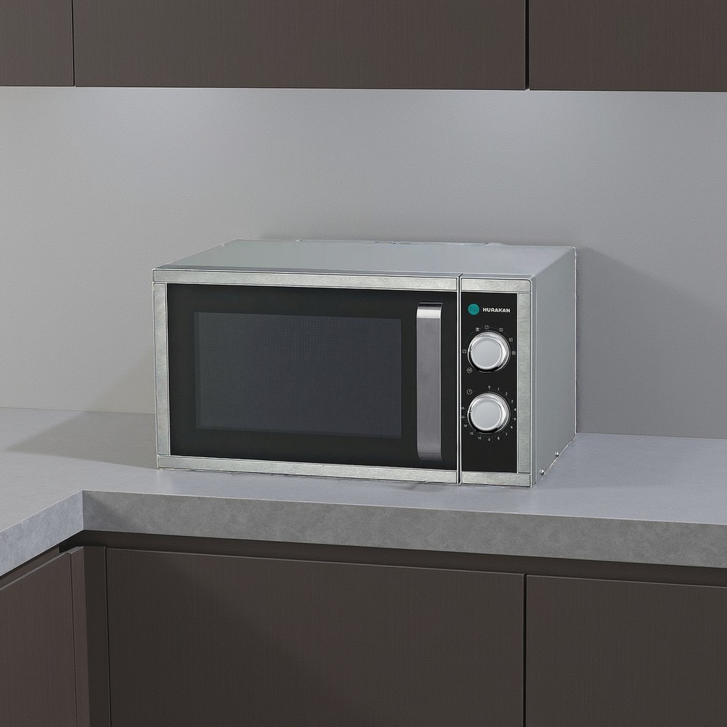 Микроволновая печь Hurakan HKN-WP900M серебристый