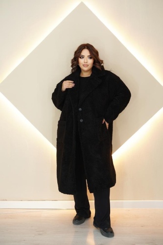 Шуба FARIDA MODA черный