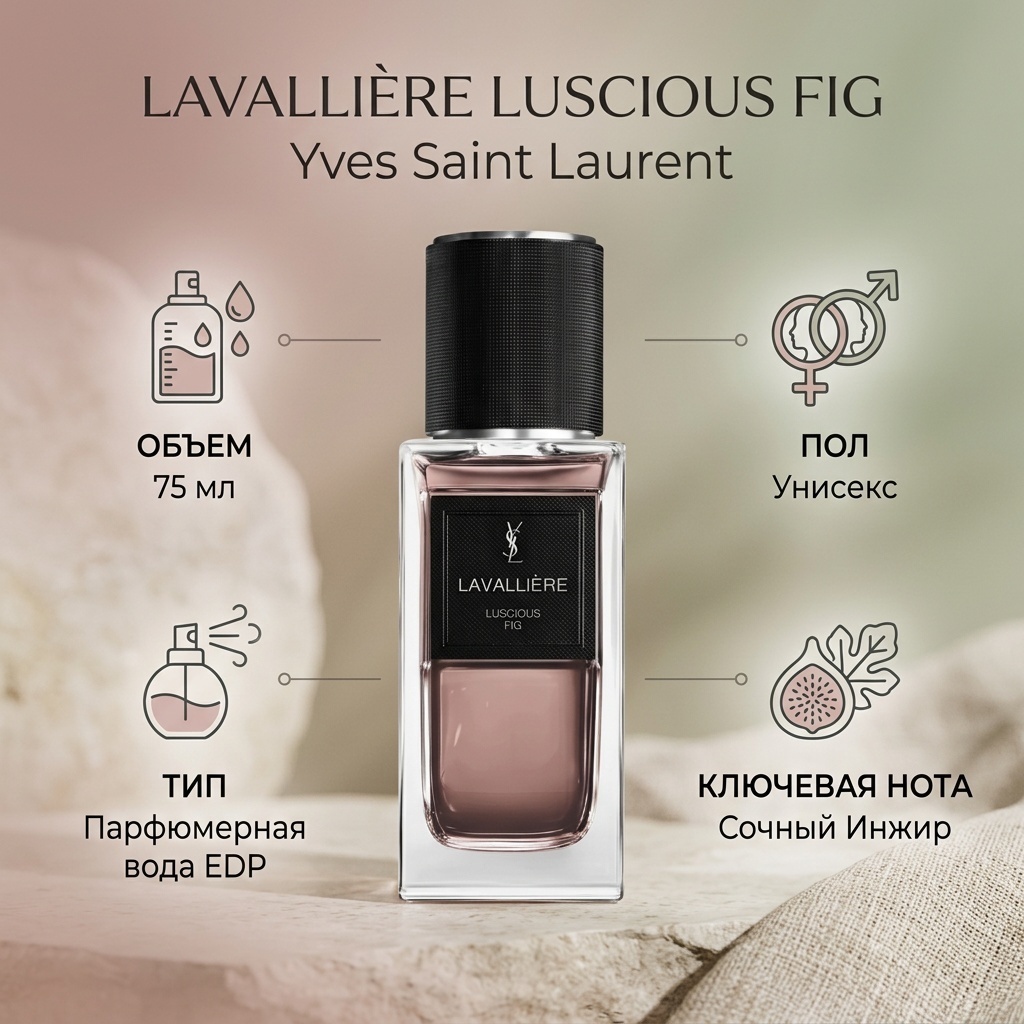 Yves Saint Laurent Lavalliere Luscious Fig парфюмерная вода EDP 75 мл, унисекс