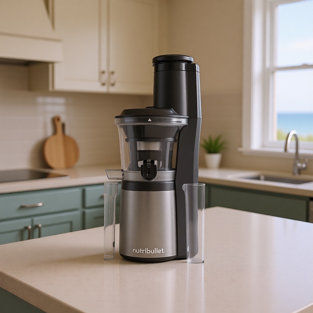 Соковыжималка NutriBullet NBJ500 серебристый — фото 4