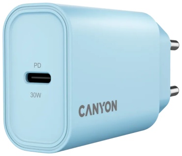 Canyon OnCharge 30CL USB Type-C 30 Вт синий