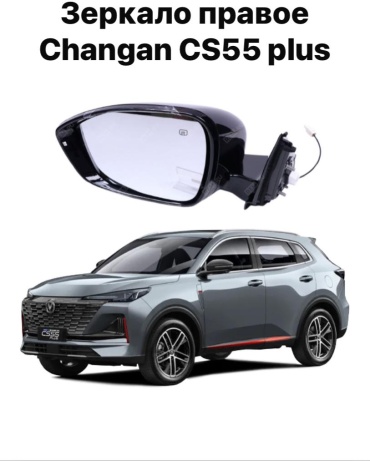 Зеркало в сборе 2BE S203F271002-0404 правое для Changan CS55 Plus 2020-2021