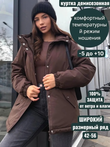 Демисезонная куртка мультиколор