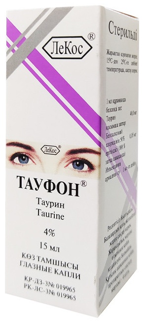 Тауфон капли 4% 15 мл