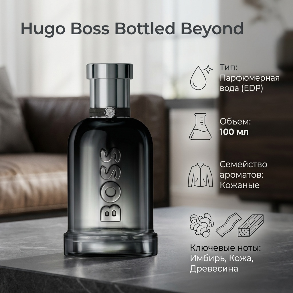 Hugo Boss Bottled Beyond парфюмерная вода EDP 100 мл, для мужчин