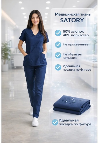 Спецодежда для женщин PROSTOReMED темно-синий