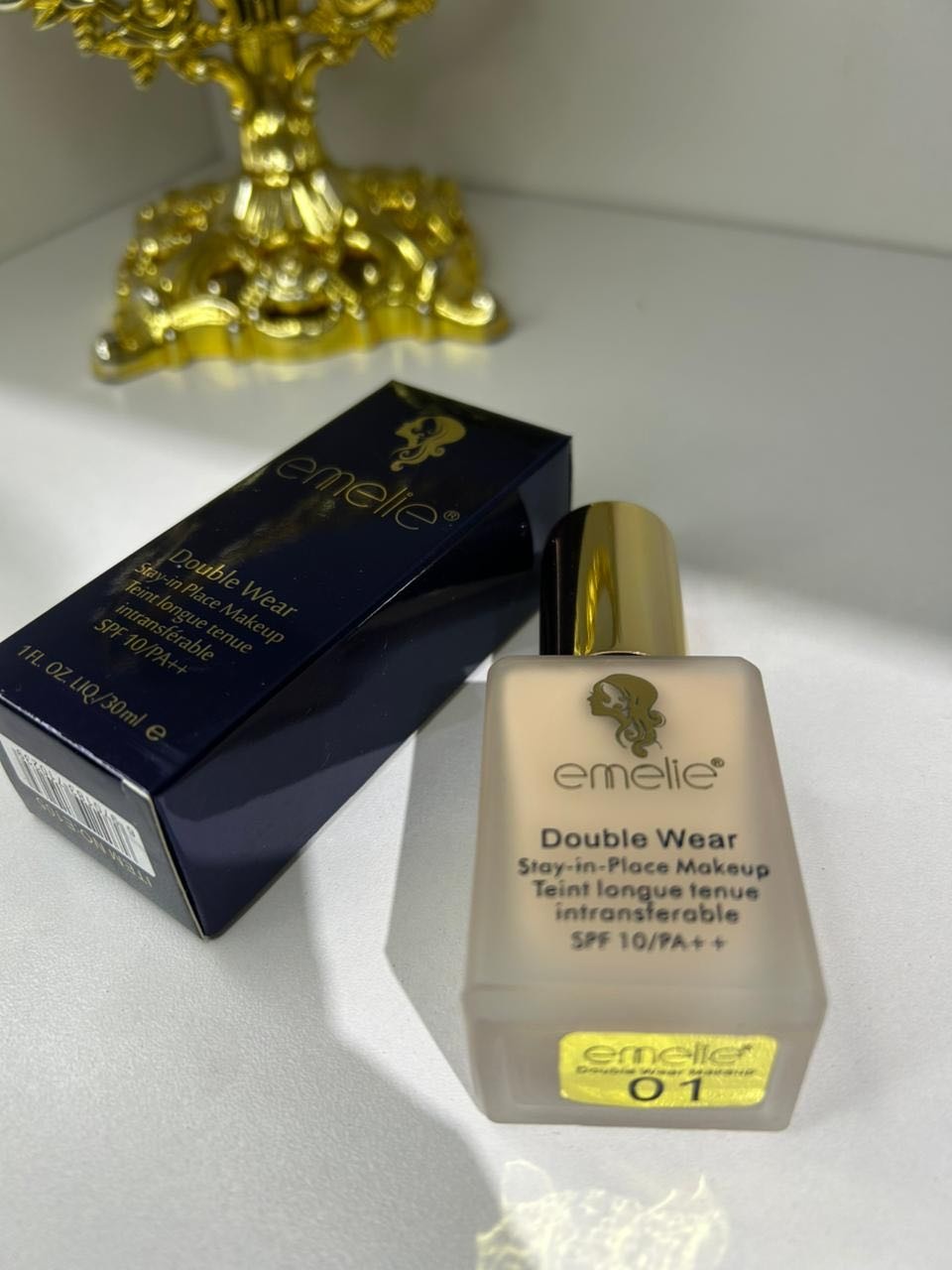 Emelie Double Wear SPF10 тональный крем 01 30 мл