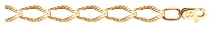 SOKOLOV BRA-SO-585-2644663-18 длина 18 см, вес 2.15 г золото, плетение фантазийное
