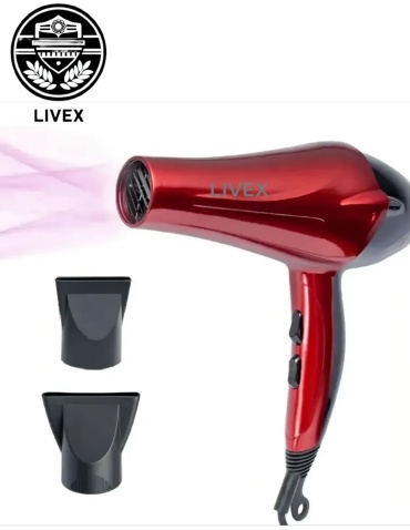 LIVEX LV-2211 красный фен красный