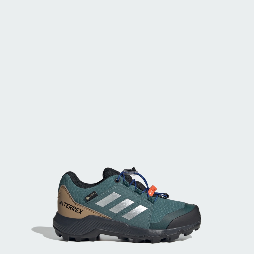 Треккинговые ботинки adidas зеленый