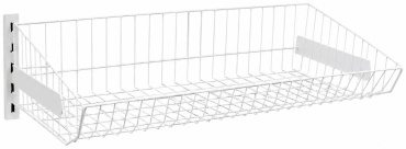Стеллаж торговый RKS 96x40x25 см, полок 1 шт
