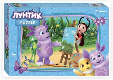 Step Puzzle Лунтик. Пазлы 260 деталей классический 260 деталей