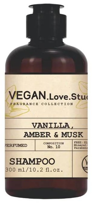 VEGAN.Love.Studio Pepper, Amber & Neroli шампунь 300 мл