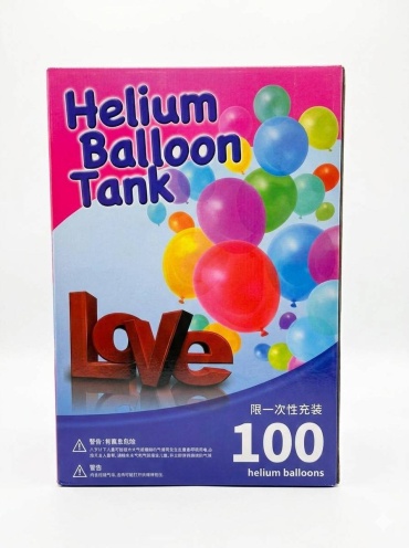 Баллон с гелием 100 шт
