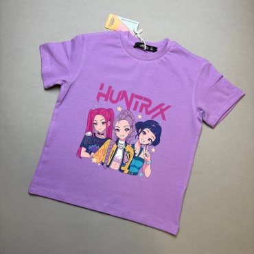 Футболка Kpop Demon Hunters Murat Baby сиреневый