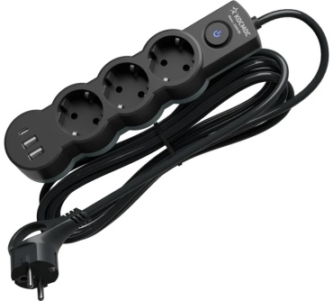 Удлинитель Космос YKsm5m3g-Z-VU10A-B, 5 м