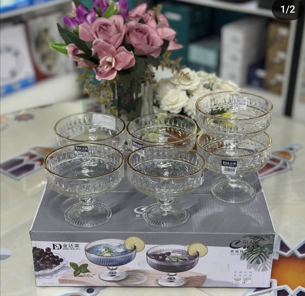 Креманка 30323231_122654200 круглая 6 шт, стекло