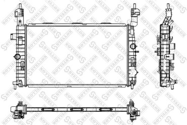 Stellox радиатор основной 10-25350-SX