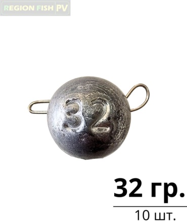 Груз-плавник REGION FISH PV ЧБ-32/10