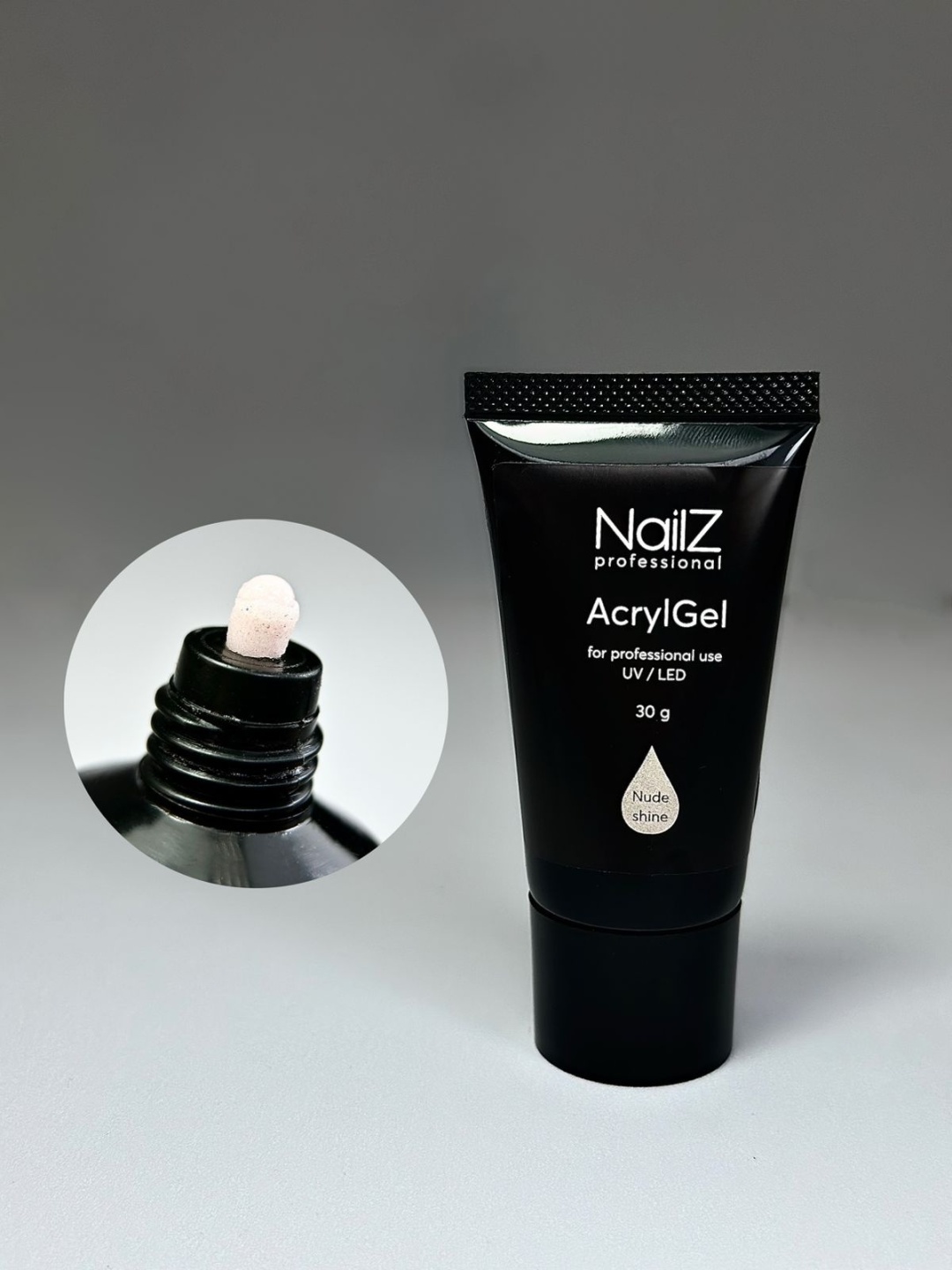 NailZ акрил-гель Classic Shine Nude 30 мл