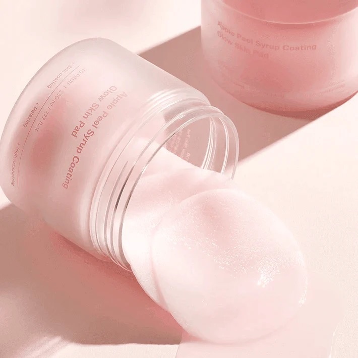Патчи Sungboon Editor коллагеновые Apple Peel Syrup Coating Glow Skin Pad увлажняющие 40 шт