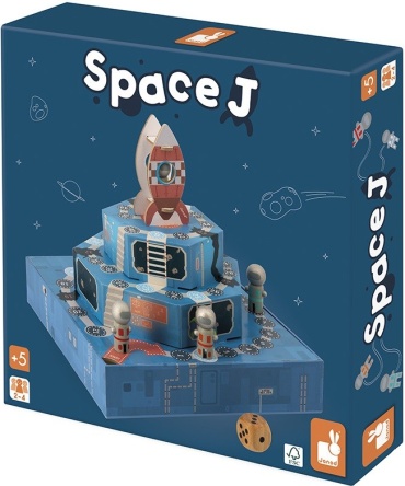Обучающий набор Janod Настольная игра Космическое измерение J