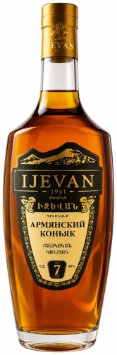 Коньяк Ijevan 7 звезд 40% 0.5 л