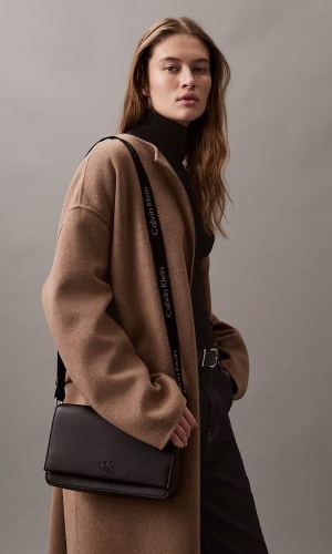 Сумка кросс-боди Calvin Klein искусственная кожа черный