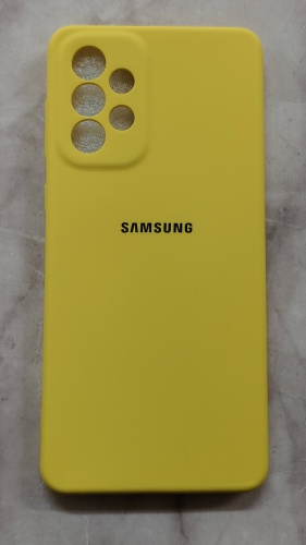 Чехол для Samsung Galaxy A73 желтый