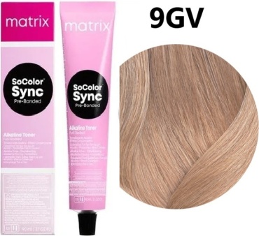 MATRIX SoColor Sync Alkaline 9GV крем-краска 90 мл