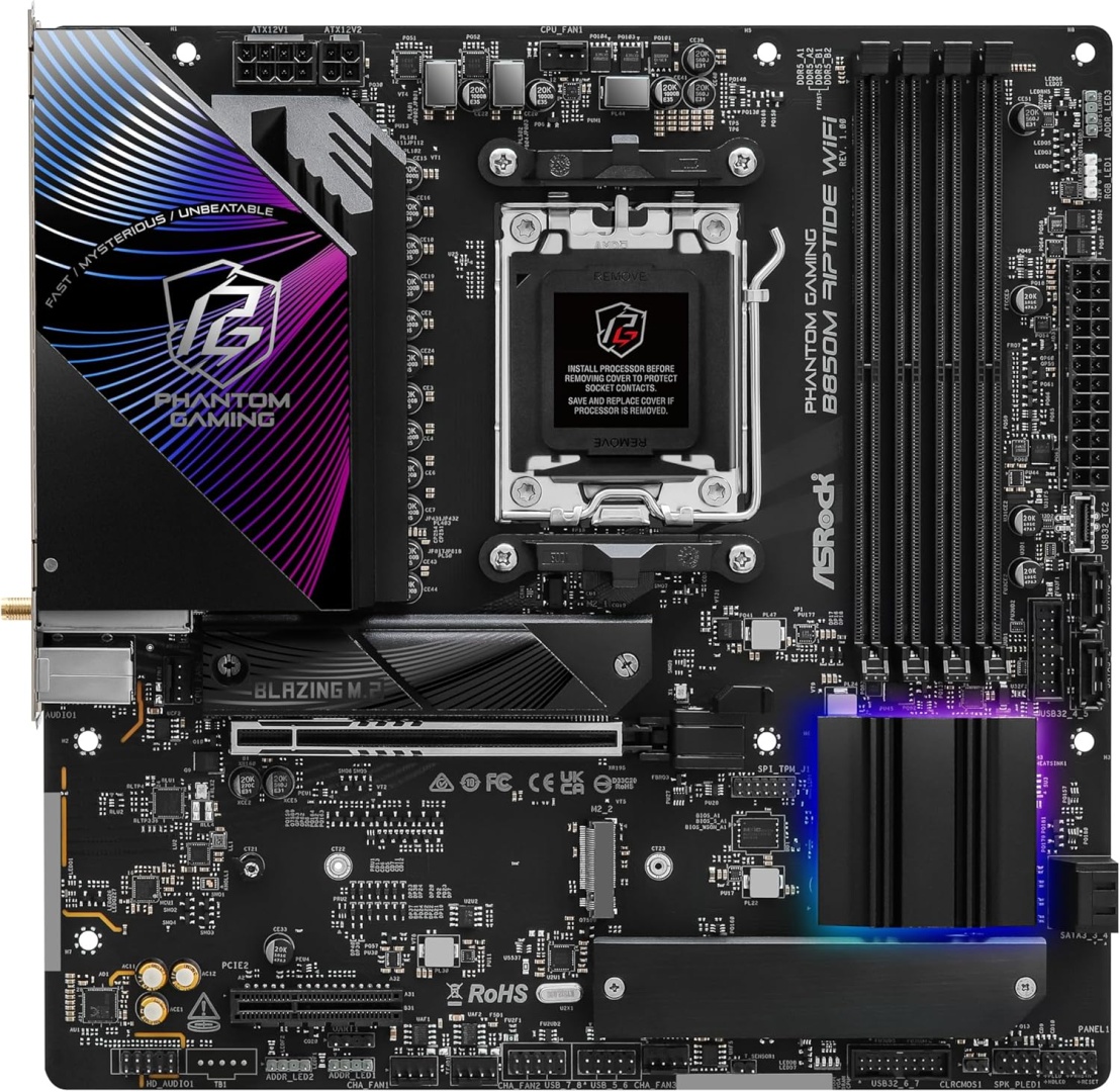 Материнская плата ASRock B850M Riptide WiFi