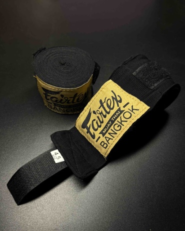 Fairtex Muay Thai BANGKOK черный 450 см
