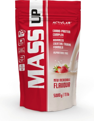 Гейнер Activlab Mass Up strawberry 5000 г