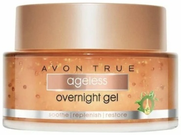 Avon гель TRUE антивозрастной ночной, с экстрактом зеленого чая для лица 50 мл