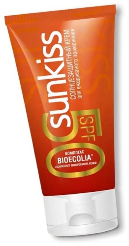 Весна Солнцезащитный крем «Sunkiss» 50 SPF крем для тела 125 мл