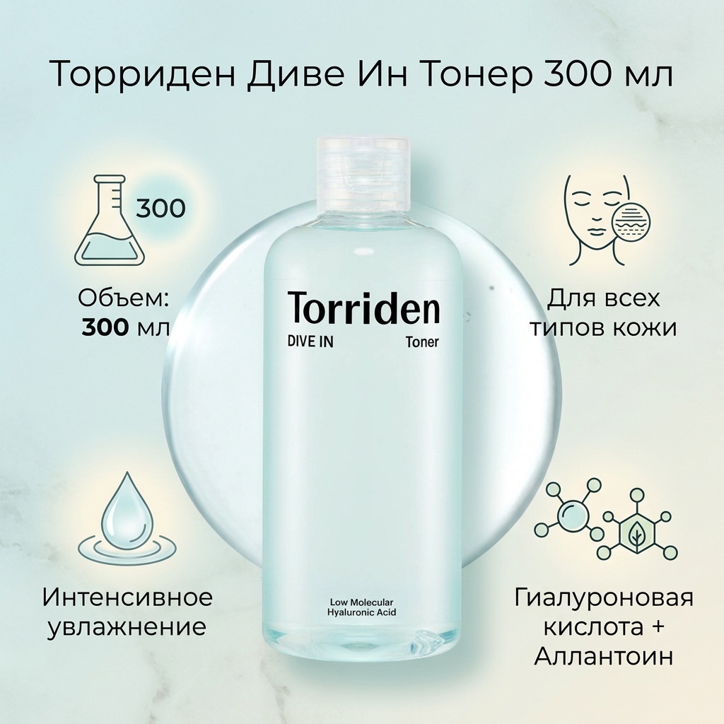 Torriden тонер Dive In 300 мл