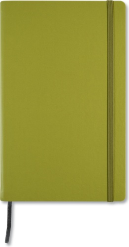 Блокнот AGND APPLE SKIN, A5, 96 л, зеленый