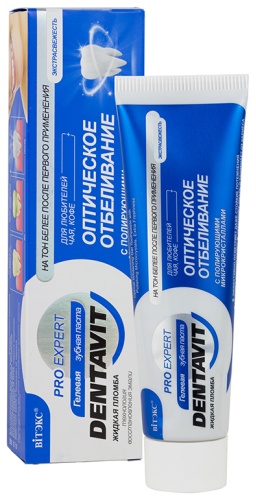 Bielita-Вiтекс зубная паста Dentavit Pro Expert оптическое отбеливание 85 г