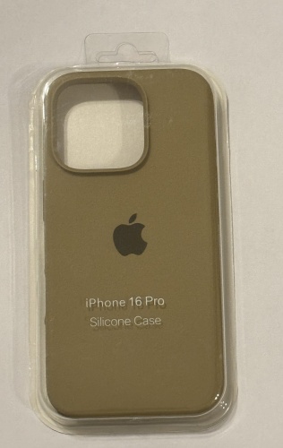 Чехол для Apple iPhone 16 Pro коричневый