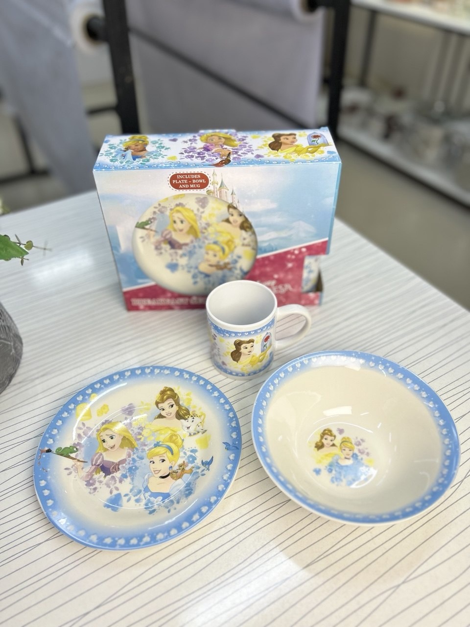 Сервиз на 1 персону Katherina Princess, предметов: 3, детский, керамика