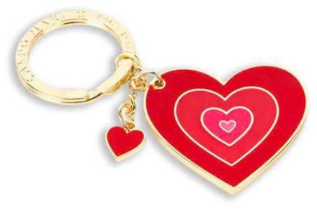 Ключница Campo Marzio KEYCHAIN HEART CHERRY RED, CHA034016003 4,5 x 4,5 x 0,5 металл 1 шт